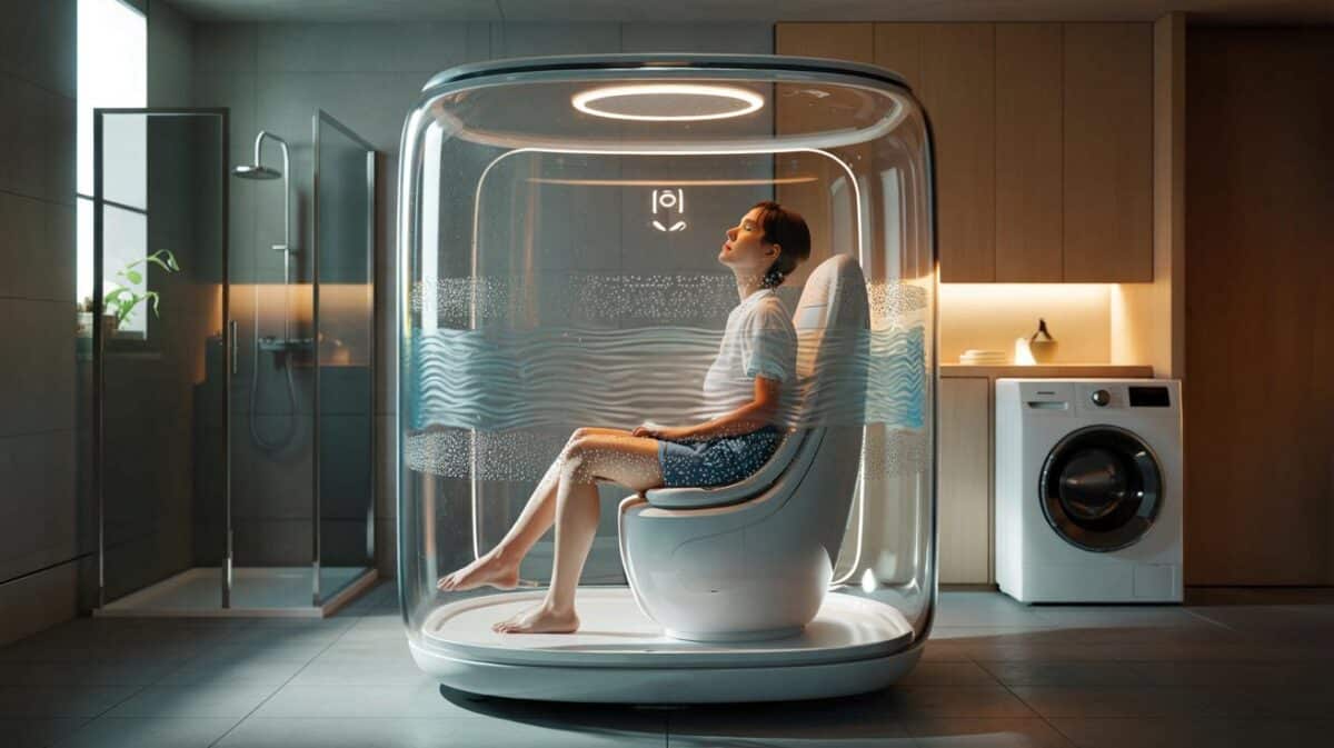 Adiós a la ducha y a la lavadora: la cápsula japonesa de 15 minutos que muchos querrán en casa