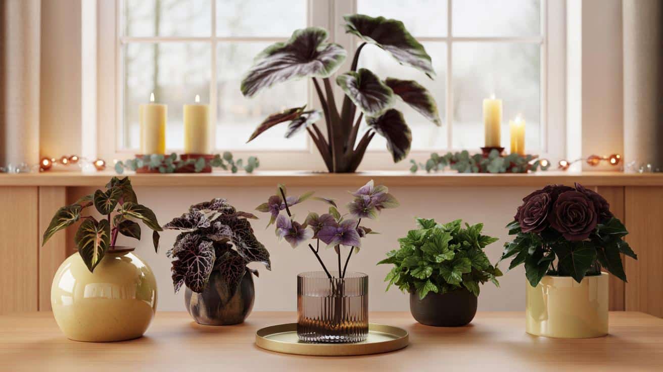 Antes de navidad: 7 plantas de hojas casi negras que harán tu casa más cálida y elegante esta semana