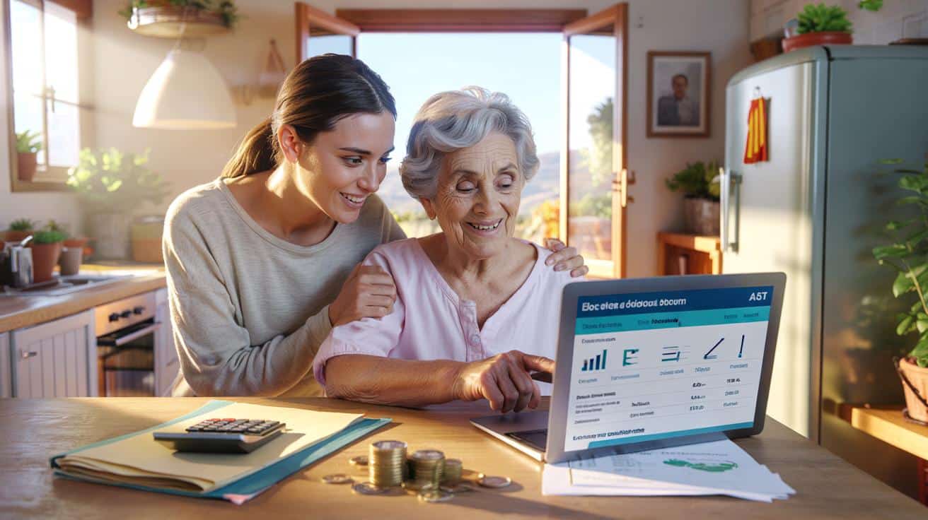 Convives con tus padres mayores de 65: así puedes conseguir hasta 1.150 euros en tu renta 2024