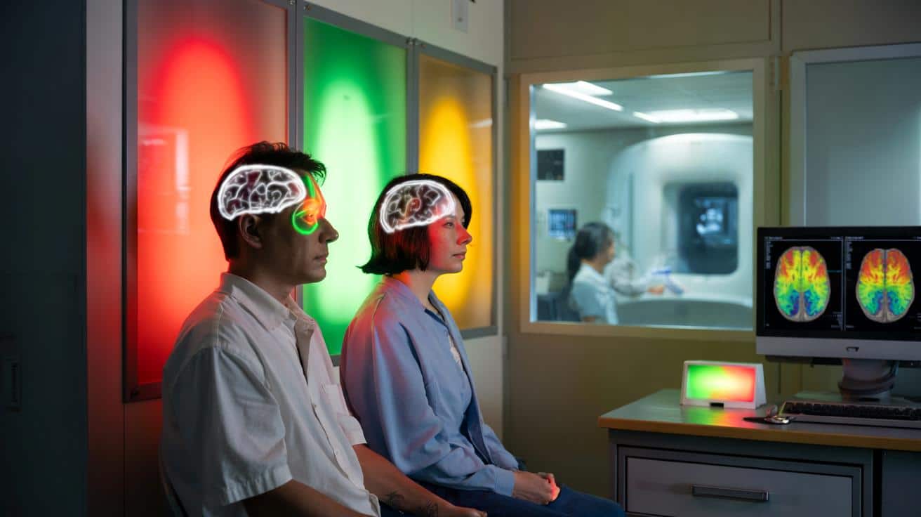 Crees que ves los colores a tu manera : escáneres revelan que rojo, verde y amarillo nos sincronizan