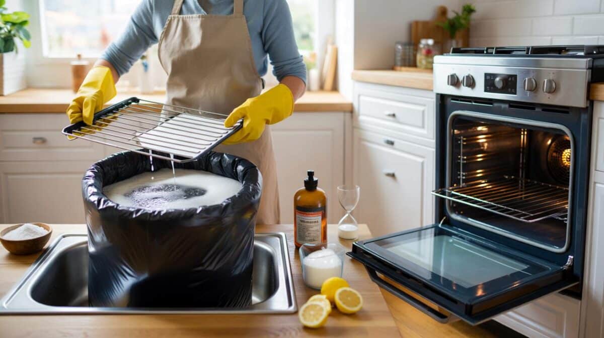 El truco de la bolsa que tu abuela ya hacía: horno como nuevo en 5 minutos de trabajo real