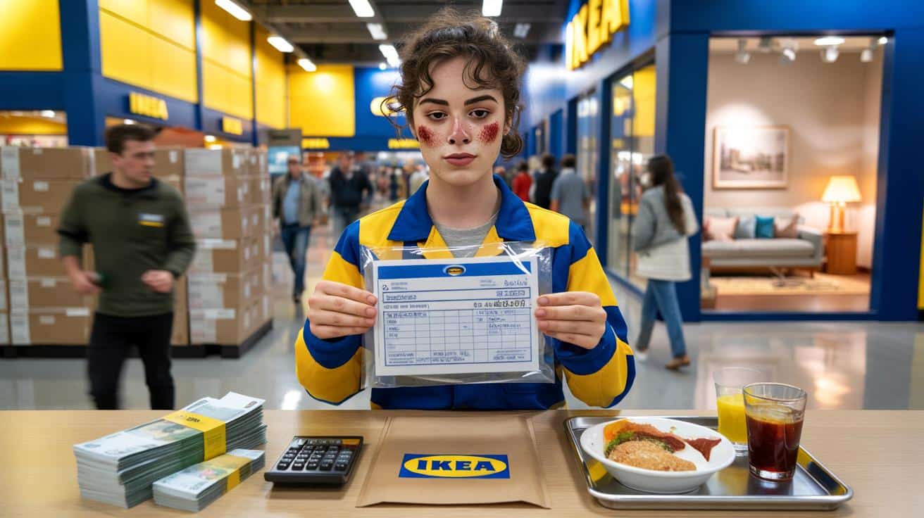 Gana 1.300 euros en IKEA y dice vivir mejor que tú: ¿qué hay detrás de su nómina y descuentos?