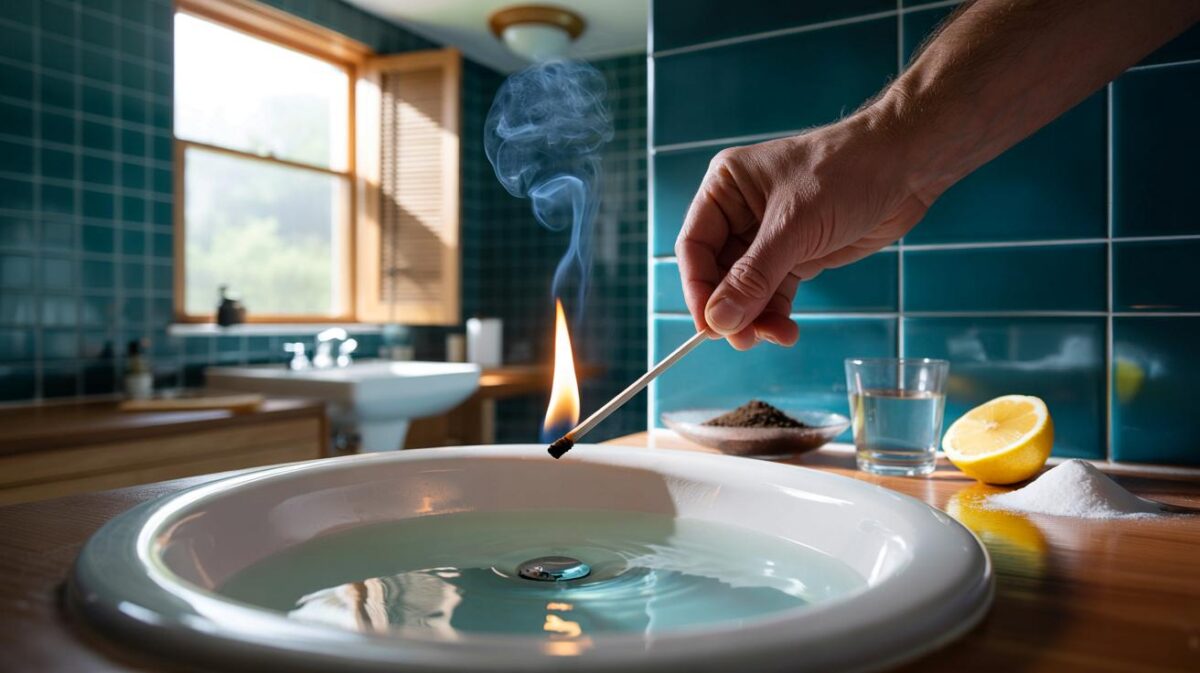 Mal olor en tu baño en 5 minutos: ¿por qué una simple cerilla funciona y cuándo no debes usarla?