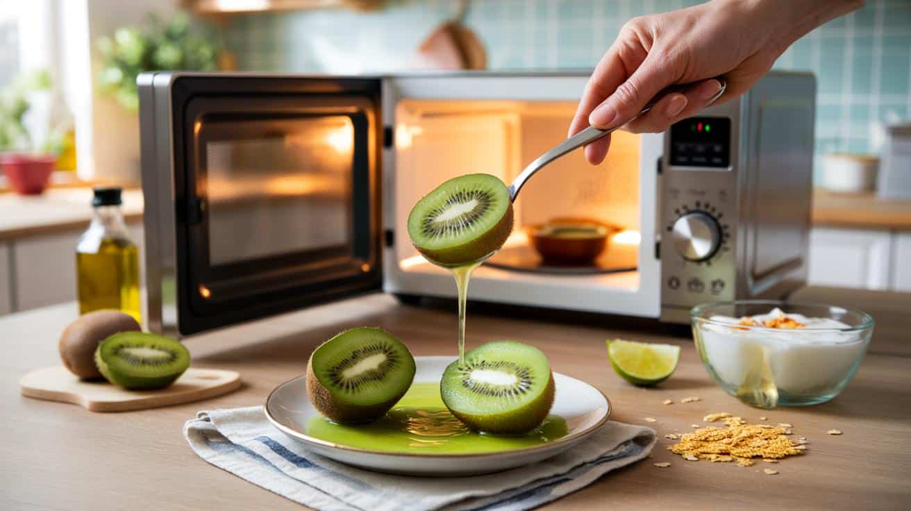 Prueba 30 segundos en el microondas: el truco del kiwi que muchos españoles ya usan a diario