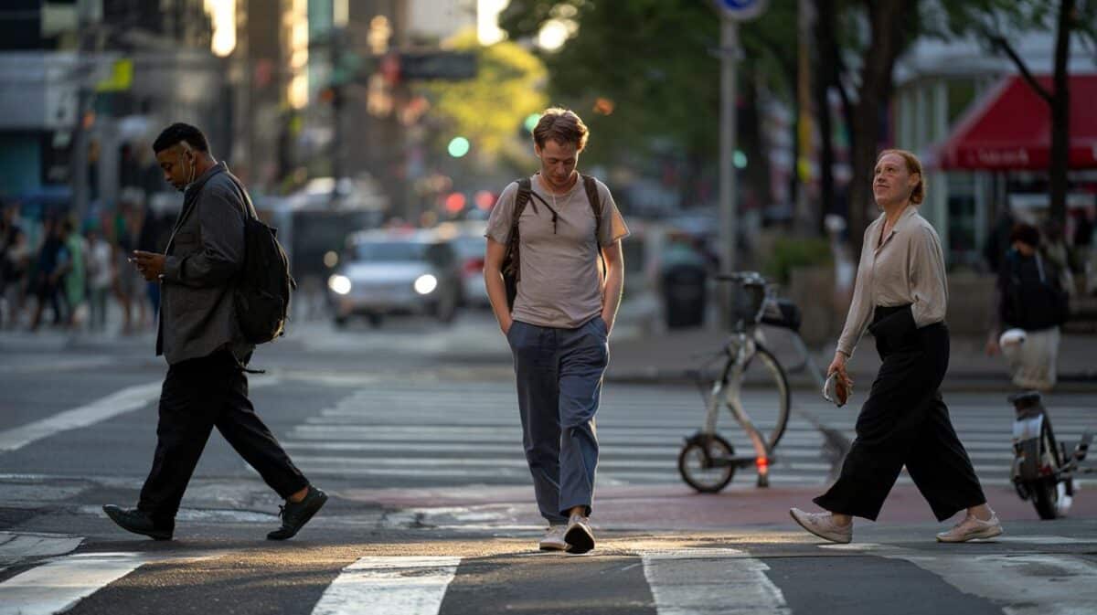 Psicología y calle : 7 señales de caminar con la mirada al suelo que delatan cómo te sientes hoy