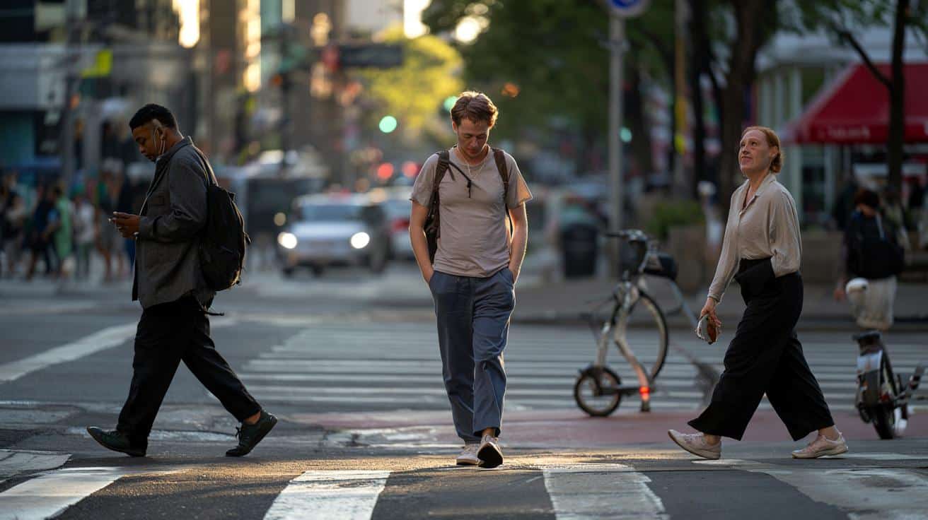 Psicología y calle : 7 señales de caminar con la mirada al suelo que delatan cómo te sientes hoy