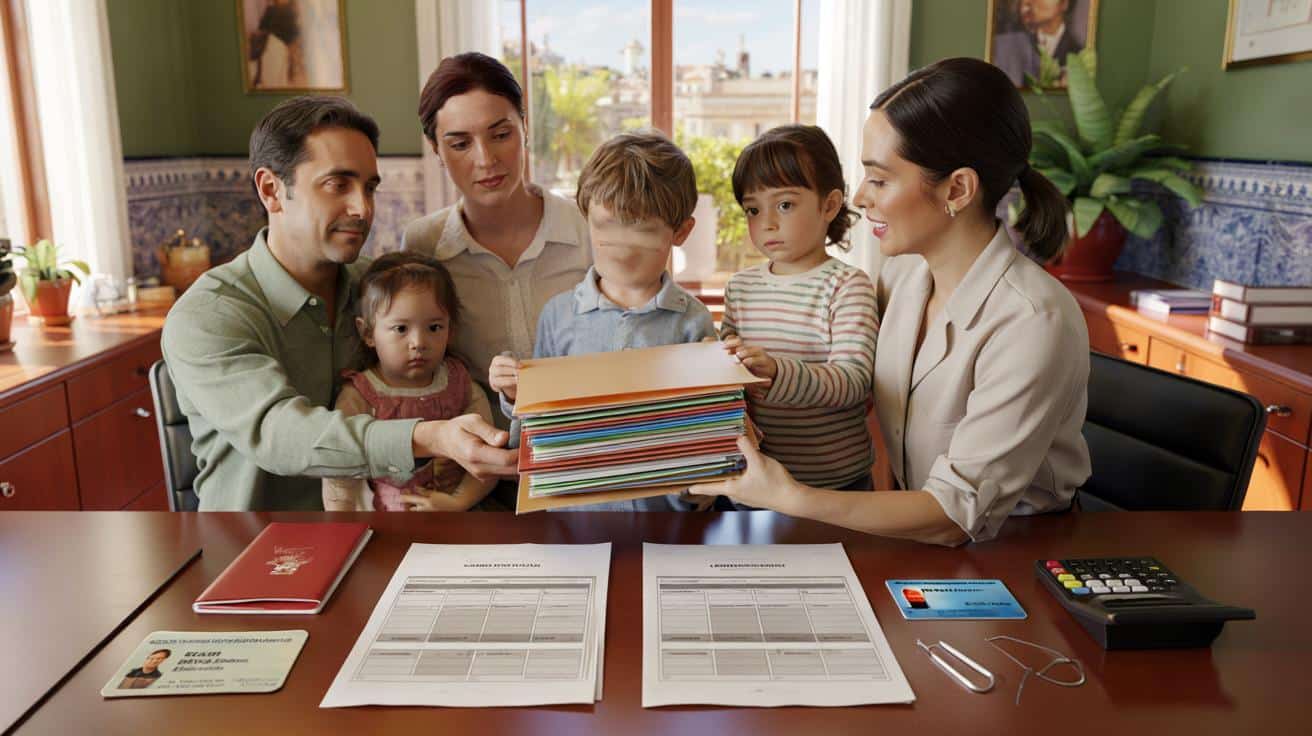 Renta mínima en Andalucía 2025: familias con hijos y RMISA al 220% si llevan estos documentos