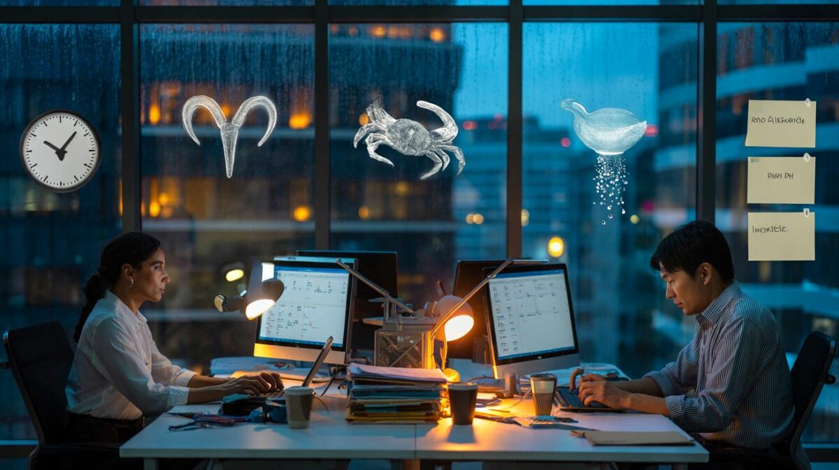 Si eres Aries, Cáncer o Acuario, ojo en noviembre: tres señales de tensión laboral que te afectarán