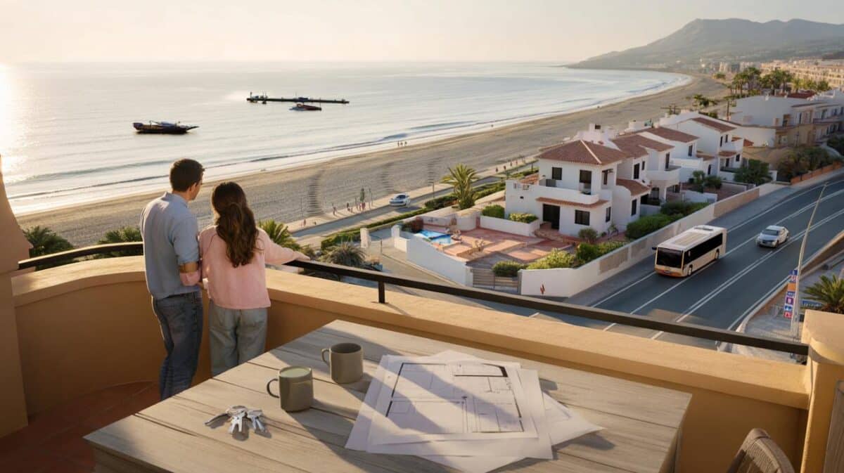 Si ganas menos de 2.000 euros, la zona barata de Málaga junto a la playa: 2.484 €/m² y a 30 minutos