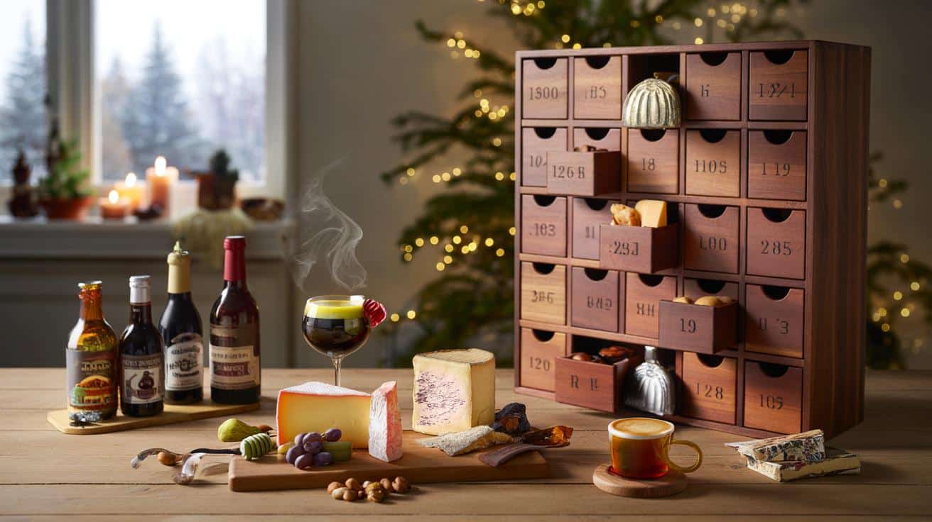 Si tienes más de 30, diciembre te engancharán estos calendarios de adviento: queso, café y vino