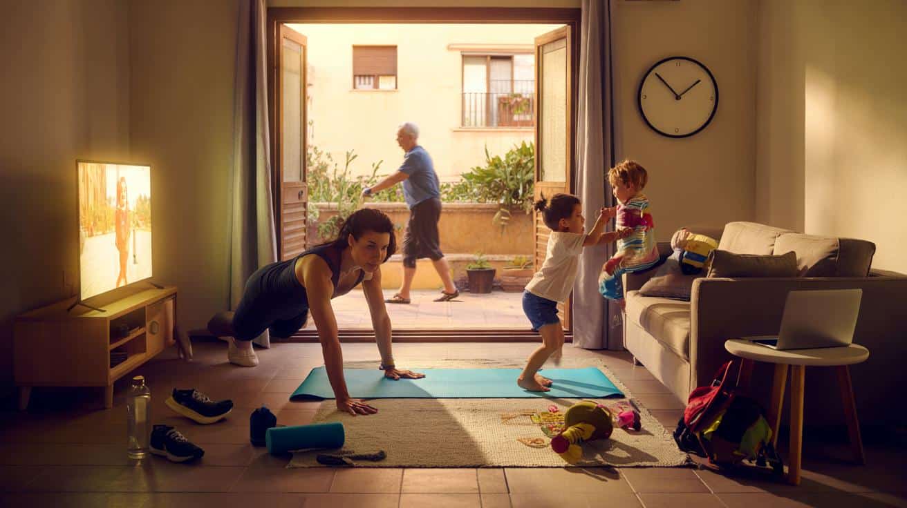 Si tienes niños, tele y poco tiempo: por qué tú también pones estas 7 excusas para no hacer deporte