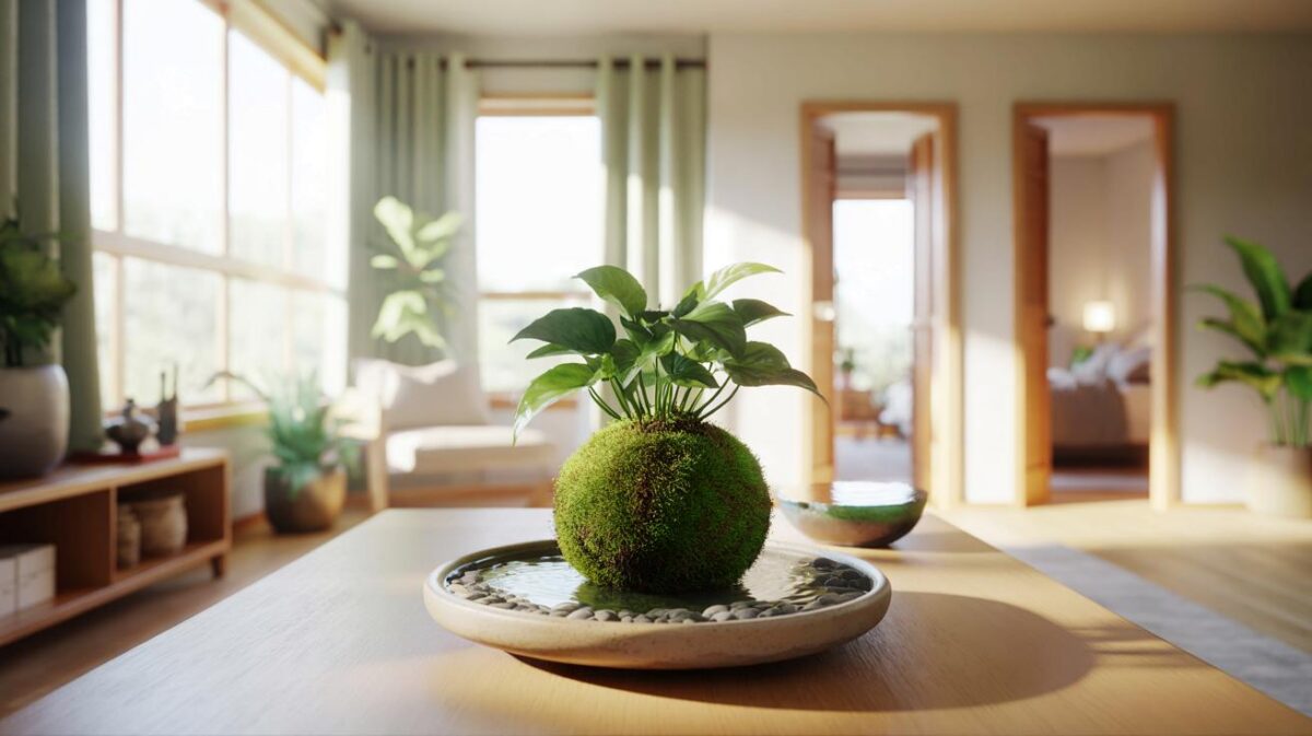 Si tienes una kokedama, cuidado: no va en el baño ni en el dormitorio y este es el lugar clave