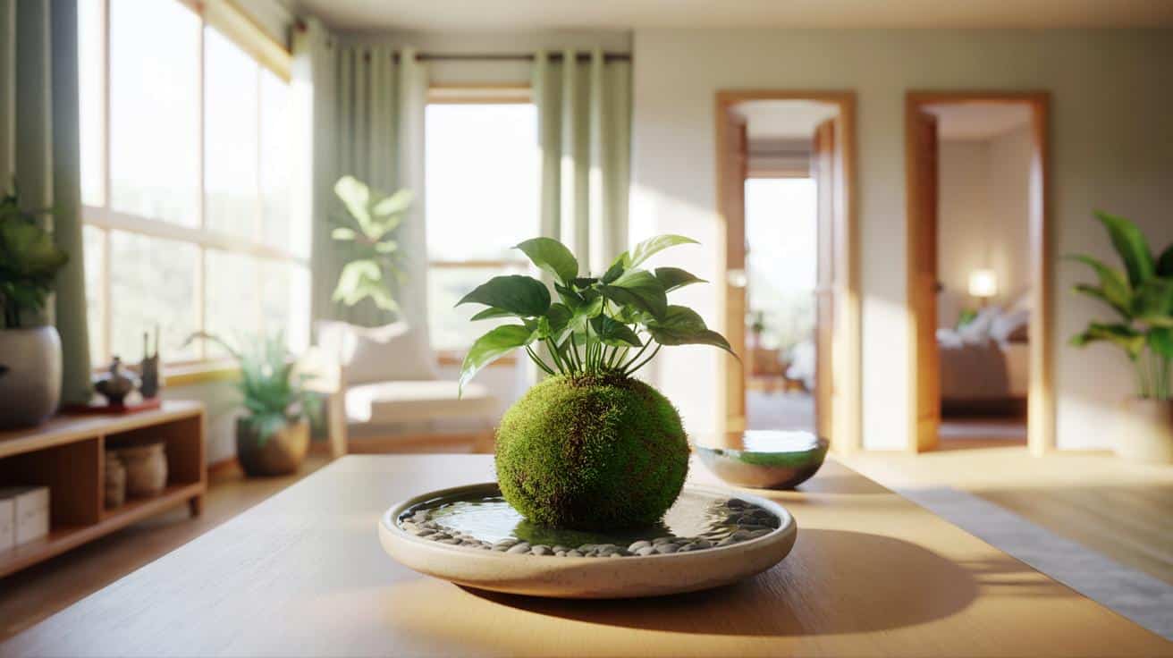 Si tienes una kokedama, cuidado: no va en el baño ni en el dormitorio y este es el lugar clave