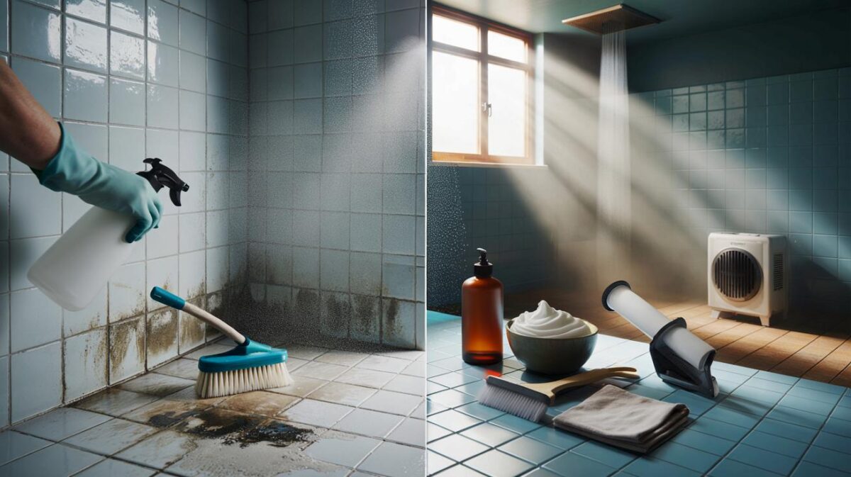 Si tu ducha huele a humedad, esta es la única manera segura de borrar el moho para siempre