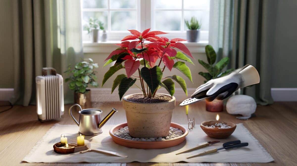 Soy jardinero y te advierto: así lograrás que tu flor de Pascua siga viva tras Navidad sin dramas