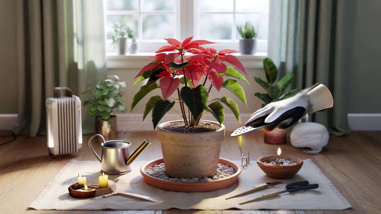 Soy jardinero y te advierto: así lograrás que tu flor de Pascua siga viva tras Navidad sin dramas