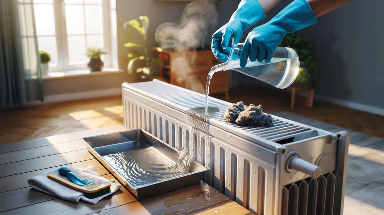 ¿Tus radiadores huelen y no calientan igual? la mezcla de agua caliente y amoníaco que todos usan