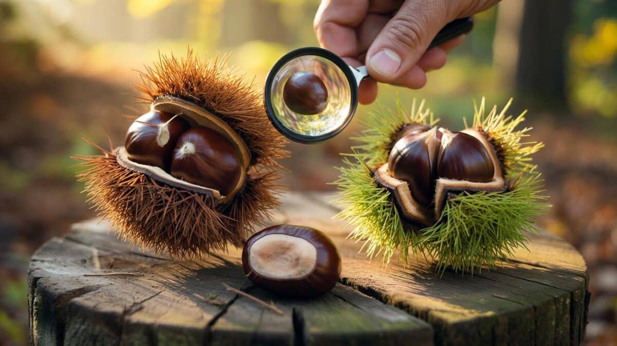 Un experto advierte a quienes recogen castañas: si tienen un lado aplanado, tu salud está en juego